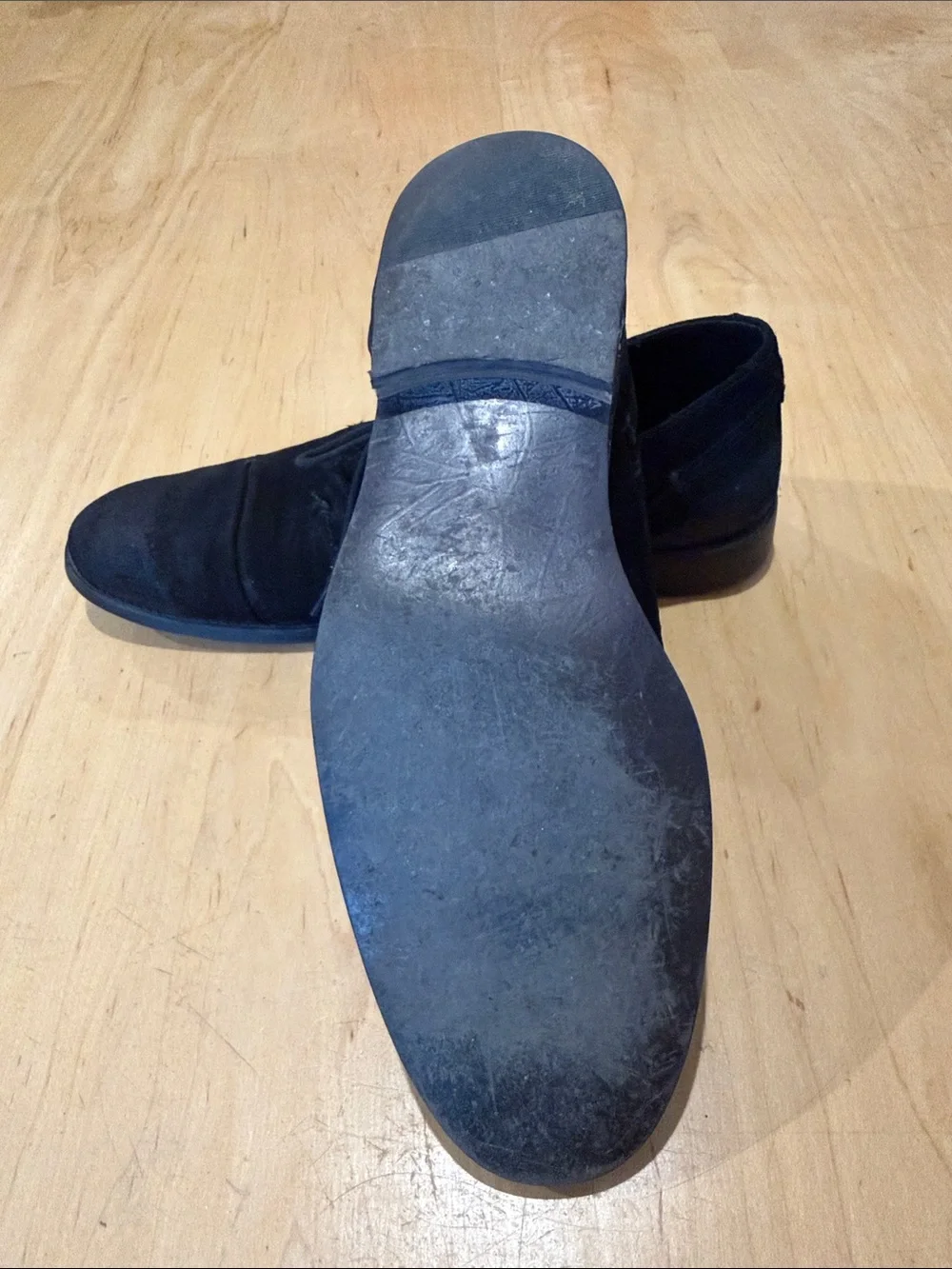 Giorgio Brutini Suede Dress Shoes 10.5